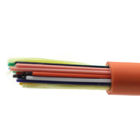Tight Buffered Indoor Fiber Optic Cable 24 Core OM1 OM2 GJFJV 0.9mm LSZH