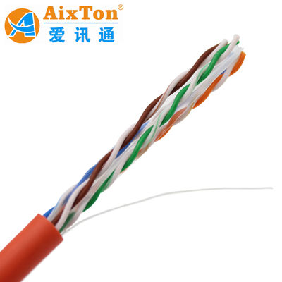 1 Gigabit Network Stable Fast indoor LSZH UTP Cable Cat6 copper Lan Cable