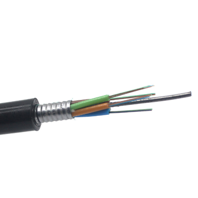 Outdoor Armoured 12 24 48 96 Core GYTA/GYTS/ GYTA53 Fiber Optic Cable UnderGround