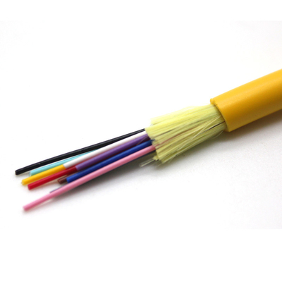 1-24 Rdzeń wnętrza GJFJV SM OM1 OM2 Om3 Kabel światłowodowy Producent