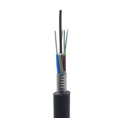 48-rdzeniowy taśma stalowa GYTS, opancerzony kabel światłowodowy zewnętrzny z pojedynczym modem G.652D