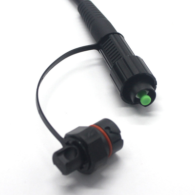 FTTH Armored SC/APC 5.0 Black Corning Wodoszczelny Lasy Optyczne Do Wydania Kabli