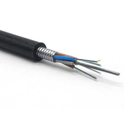 GYTS GYTA53-24B1 Kabel światłowodowy CE certyfikowany do użytku podziemnego z stalową taśmą zbrojną i osłoną LSZH