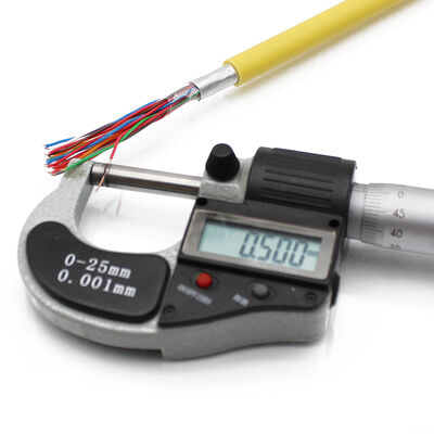 Telekomunikacja Podłoga wodoodporna CAT3 20 25 30 50 zasłonięty wielokrotny kabel