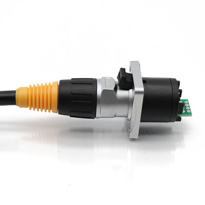 1m wysokiej rozdzielczości LED Splicing Screen Signal RJ45 Kabel sieciowy z XLR Male