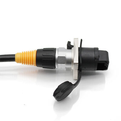 Cat6A Niski opóźnienie SFTP Ethernet Kabel wodoodporny cyfrowa konsola miksu Sieć Audio Winding Wysoka elastyczność Łańcuch przeciągający
