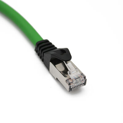 RJ45 to M12 X Coded M12X Industrial Drag Chain 4*2*26AWG 20m PUR Cat5e CAT6 