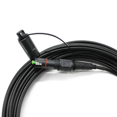 Ceny fabryczne H-OPT-SC Zewnętrzne IP67 wodoodporne FTTH Prefabrykowane włókna optyczne Patch Cord Kompatybilny Corning